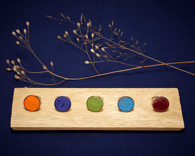 Bague Coloré - série 1