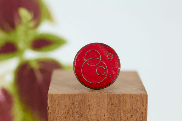 Bague Horizon en émail
