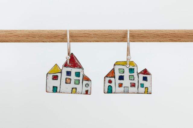 Boucles d'oreilles Maison