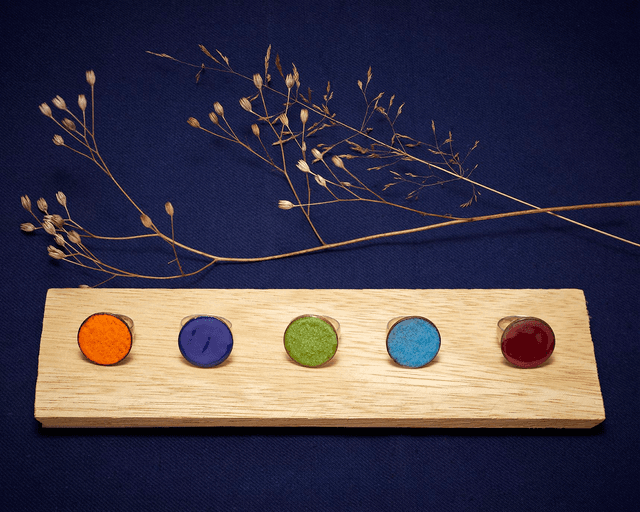 Bague Coloré - série 1